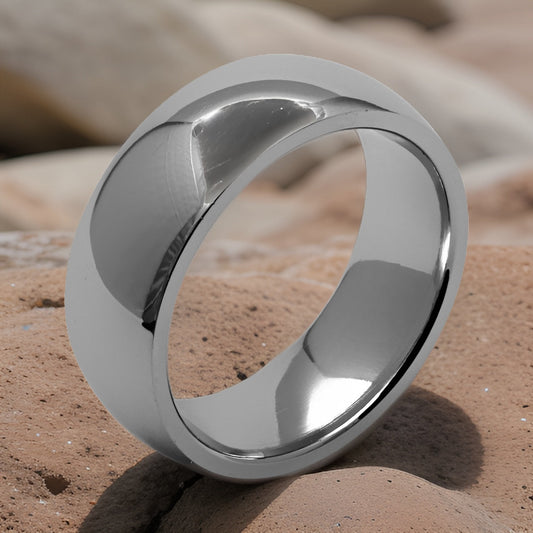 COBALT CLASSIC BAND - Mirror-Finish Cobalt  Ring